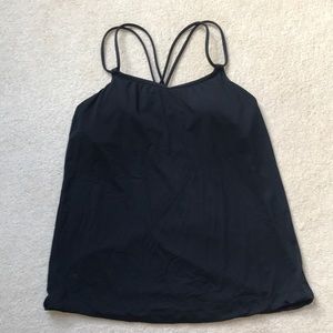 Lululemon 2in1 open back tank LIKE NEW
